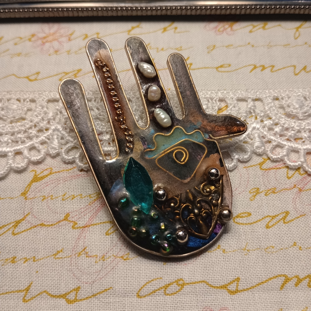 Vintage Abstract Brooch